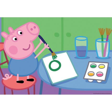 Peppa Pig At School 2 x 24pc Jigsaw Puzzles Extra Image 2